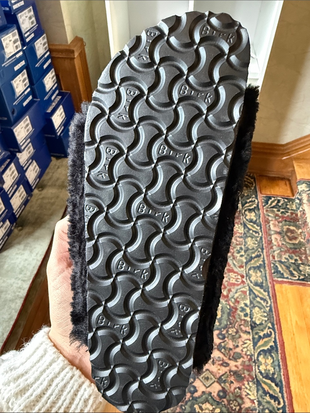 Birkenstock Arizona Big Buckle Teddy Rivet Logo - Picture 2 of 3